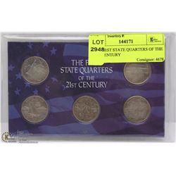 THE FIRST STATE QUARTERS OF THE 21ST CENTURY