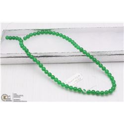35-GREEN EMERALD LOOSE BEAD NECKLACE