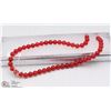 Image 1 : 41- RED RUBY LOOSE BEAD NECKLACE