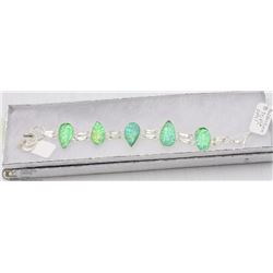 29- TRIPLE OPAL GEMSTONE BRACELET