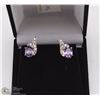Image 1 : 64-NATURAL AMETHYST EARRINGS