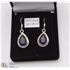 Image 1 : 16-TANZANITE GEMSTONE EARRINGS