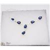 Image 1 : 13-TANZANITE GEMSTONE NECKLACE