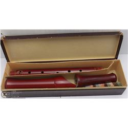 VINTAGE DULCET SCHOLAR SOLID WOOD RECORDER