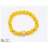 Image 1 : 51- NATURAL CITRINE BEAD BRACELET