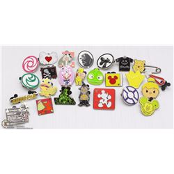 LOT OF 25 OFFICIAL DISNEY TRADER LAPEN PINS