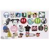 Image 1 : LOT OF 25 OFFICIAL DISNEY TRADER LAPEN PINS
