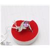 Image 1 : 65-NATURAL AMETHYST RING