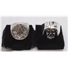 Image 1 : LOT OF TWO MENS FASHION RINGS