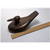 Image 1 : #4 - HAND  CARVED SOLID WOOD DUCK