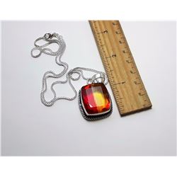 #24 - BI-COLORED TOURMALINE PENDANT