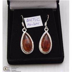 #14- BALTIE AMBER GEMSTONE EARRINGS