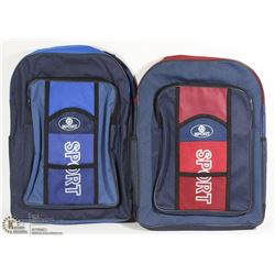 TWO NEW BACKPACKS