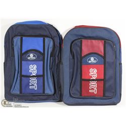 TWO NEW BACKPACKS