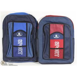 TWO NEW BACKPACKS