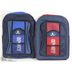 TWO NEW BACKPACKS