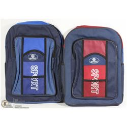 TWO NEW BACKPACKS