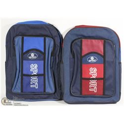 TWO NEW BACKPACKS