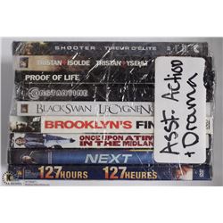 BUNDLE OF ASSORTED DVDS