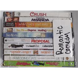 BUNDLE OF ASSORTED DVDS