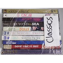 BUNDLE OF ASSORTED DVDS