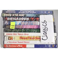 BUNDLE OF ASSORTED DVDS