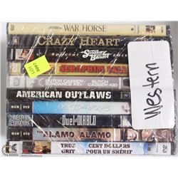 BUNDLE OF ASSORTED DVDS