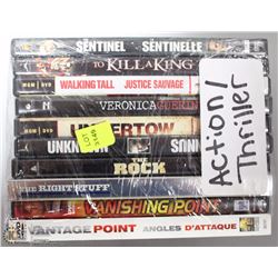 BUNDLE OF ASSORTED DVDS