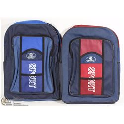 LOT OF TWO BACKPACKS
