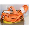 Image 1 : LOT OF ANCHOR SLINGS AND FABRIC WATER HOSE