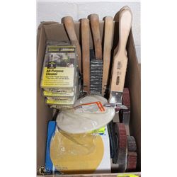 BOX FULL OF ASSORTED COMMERCIAL GOODS