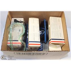 LOT OF 6 UVEX INDUSTRIAL PROTECTED EYEWEAR