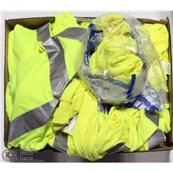 FLAT OF NORTH POLYESTER SAFETY SHIRTS