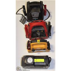 4 BATTERY BOOSTER PACKS