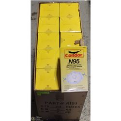 CASE OF CONDOR N95 PARTICULATE RESPIRATORS