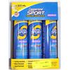 Image 1 : LOT OF 2 COPPERTONE SPORT SPF 30 CONTINUOUS