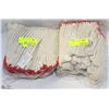 Image 1 : 2 BUNDLES OF COTTON MULTIPURPOSE WORK GLOVES