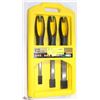 Image 1 : TRIO OF STANLEY FATMAX CHISELS CONTRACTOR GRADE
