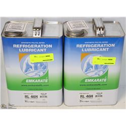 TWO 1 GAL JUGS OF POLYOLESTER REFRIGERATION