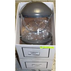 LOT OF 2 FIBREMETAL EYE & FACE PROTECTION SHIELDS