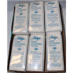 LOT OF 9 PACKAGES OF MAGIC LENS CLEANING CLOTHS