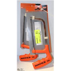 PAIR OF BAHCO MINI HACK SAWS