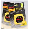 Image 1 : PAIR OF STARRETT 16' TAPE MEASURES