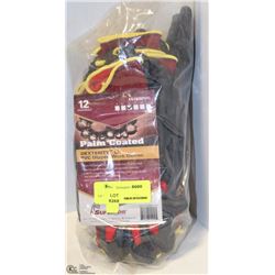 1 DOZ SIZE 8 DEXTERITY LX PVC DIPPED WORK GLOVES