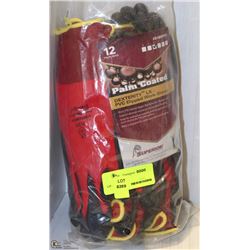 1 DOZ SIZE 8 DEXTERITY LX PVC DIPPED WORK GLOVES