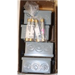 LOT OF 4 FUSE DISCONNECT SWITCHES