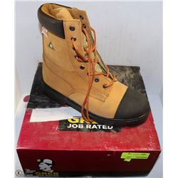 PAIR OF SIZE 8 GREB LEATHER WORK BOOTS