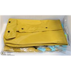 2 PAIRS OF HERCULES WATERPROOF RAIN JACKETS