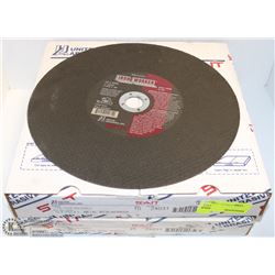 LOT OF 20 SAIT TYPE 1 CHOP SAW WHEELS