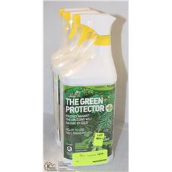 LOT OF 3-1L GREEN PROTECTOR PLANT SPRAY